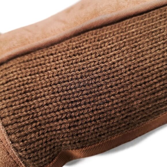 Clarks | Viola Sabra Suede Lambs Wool Lined Mid-calf Boots | 6 - Picture 11 of 14